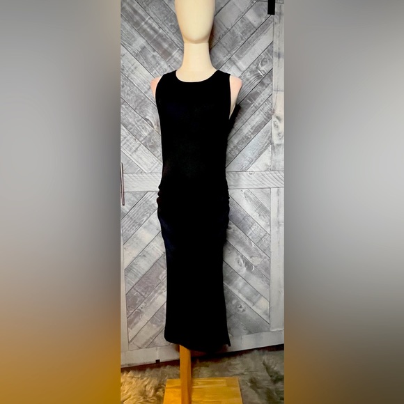 MICHAEL STARS NEW Black Wren MIDI dress - Picture 6 of 11